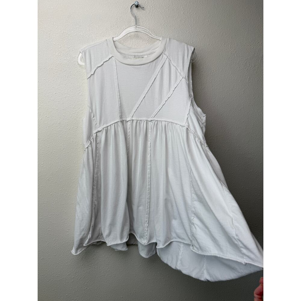 Urban Outfitters Stevie White Babydoll Dress Women's M - Picture 5 of 15